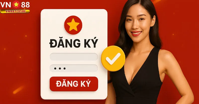 Đăng ký VN88 – Mở tài khoản đơn giản